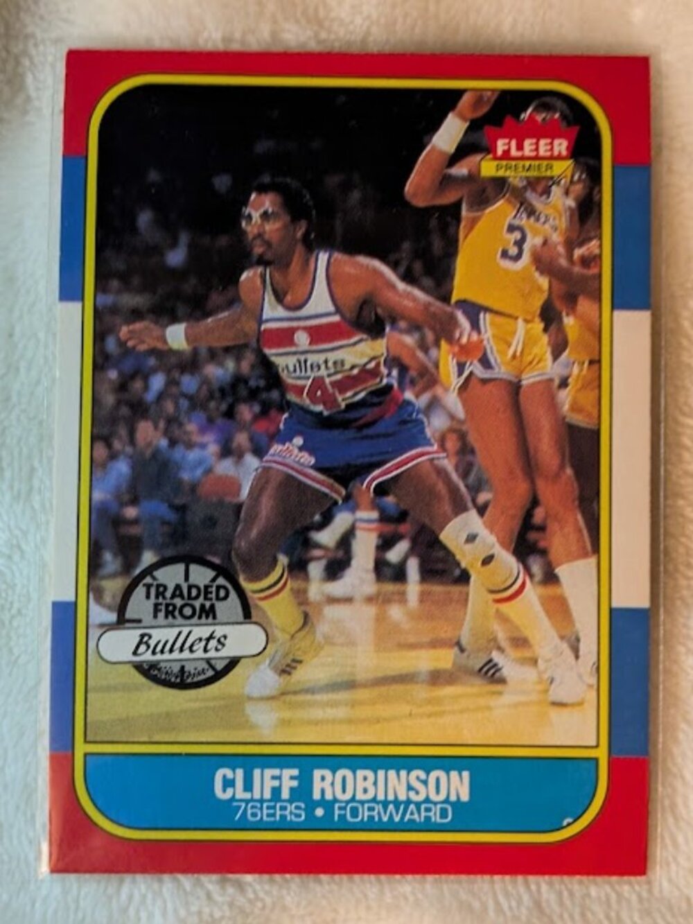 1986 Fleer CLIFF ROBINSON #93